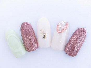 エリクサーネイル 池袋(Elixir Nail)/定額a シンプル/クーポン使用