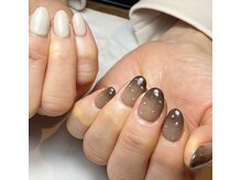 フレイムス アイラッシュ アンド ネイル(FRAMES)/アシメグラデーション♪