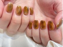 アース コアフュールボーテ 新潟中野山店 (EARTH Coiffure beaute')/ブラウンネイル　8500円