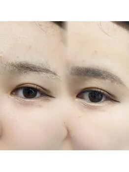 チルアンドアイ 千葉駅前店(Chill&Eye)/美眉スタイリング/BeforeAfter