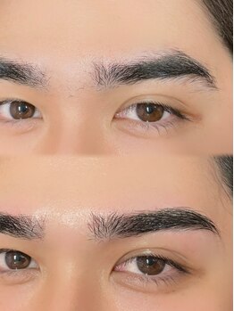 Liora川越店nail&eye【フラットラッシュ/まつげパーマ/眉毛/ネイル/耳ツボ】の写真/トレンド、ナチュラルなど『なりたい眉毛』が叶う♪眉毛だけでなく顔Waxも◎【眉毛パーマ/アイブロウ】