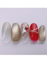 アトリエラブニール/水引ネイル