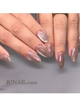 アールネイルドットコム(R*NAIL.com)/マグネット×ミラーパウダー