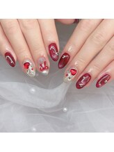 エポック(Epokku)/ボルドーワンホンネイル