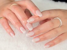 グロスネイル(gloss nail)/マグネットネイル/フレンチ