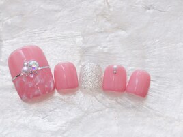 footマーブルネイル