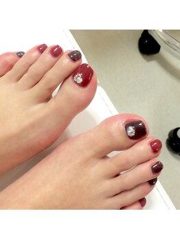 テラックス/フット ボルドーネイル2