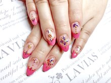 プロフェッショナル ネイルサロン ラヴィアス(LAVIAS)/【ジェル】10本アートし放題