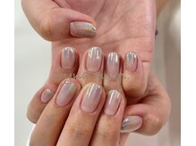 ダイナ ムーン(Dyna moon.)/ミラーグラデーションネイル