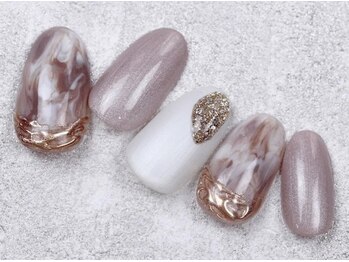 シシュ 梅田店(SyiSyu)/カフェオレネイル