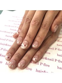 春色フラワーネイル♪