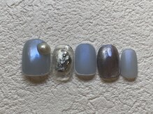 カラネイル 南森町店(calla nail)/マグネット×オーロラ