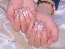 アイネイルズ 四条河原町店(I-nails)/ワンホンネイル￥18000