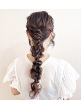 アンパルアン(un par un)/早朝ヘアセットブライダルヘア