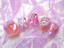 フェルタム バイ アリスボーテ 渋谷(Feltam by Arys beaute)/リボンパールハートピンク