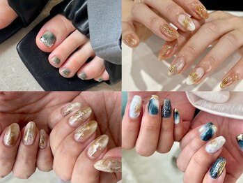 ロイ 初生店(LOI)の写真/【時短×高技術】選べるサンプル数多数◎お客様のライフスタイルに合わせて理想の爪に仕上げます♪