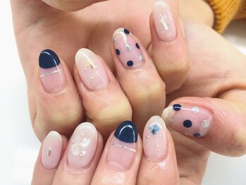 ルアナネイルナゴヤ(LUANA nail nagoya)/水玉ネイル
