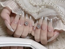 リンドネイル バイ モカ アンド ララ(Lind nail by moca and LaLa)/【mio】ガラスフレンチ