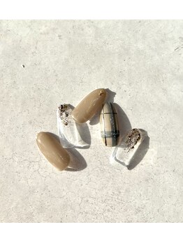 チェックネイル