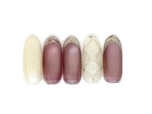 ネイルサロン ドゥ(Nail Salon Doux)/8番　2025冬デザインコンテスト