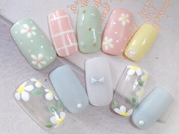 モレック(mole'k)の写真/最旬アートからニュアンス系まで♪大人女性にも◎ケアとフォルム、仕上がりの美しさ持ちのよさにこだわり♪