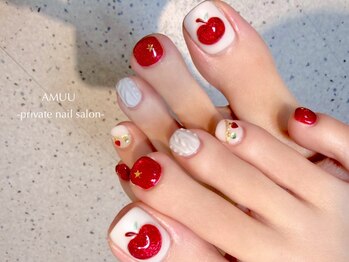 アミュー(AMUU)の写真/フット甘皮周りしっかり丁寧にケア致します♪トレンドやお気に入りの服装に合わせて足元のお洒落を堪能♪