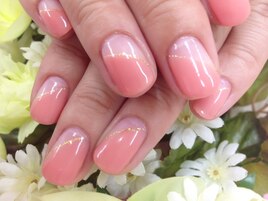 指先から素敵に☆斜めフレンチ