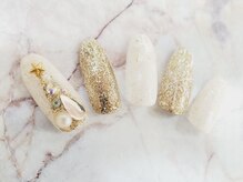 ビーケア 自由が丘店(B.care)/クリスマスネイル￥7480