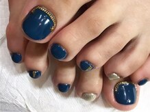 ミーナネイル(miinanail)/シンプルフットネイル