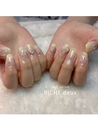 推しカラーネイル！