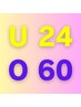 学割U24・シニア割O60セッション60分　4,500円