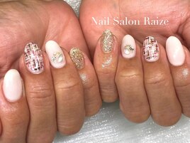 ツイードネイル【¥5,800】