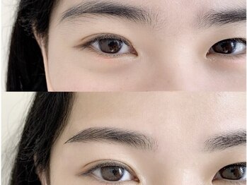 アイズ 天王寺(eye's)の写真/憧れのマスク美人に♪黄金比を用いて必ず似合う【美眉】が見つかる！ワックス脱毛込みでノーメイクでも綺麗