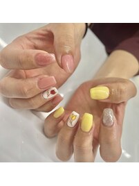 ¥7700（シンプルネイル）