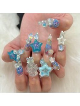 プリュム(Plume)/3D/推しネイル/キャラクター