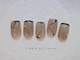 定額／シンプルアートコース♪