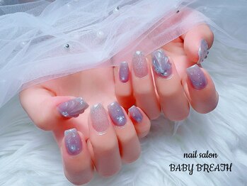 ベイビーブレス(BABY BREATH)/定額マーメイドデザイン