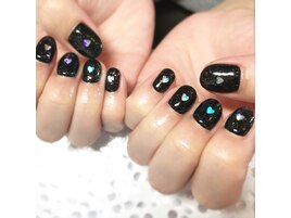 ハートホロネイル