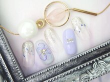 ネイルズガッシュ 蒲田西口店(NAILsGUSH)/＊水彩フラワー＊