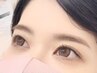 【理想の目元に♪】美眉スタイリング+まつ毛パーマ+眉シャンプー付（105分）