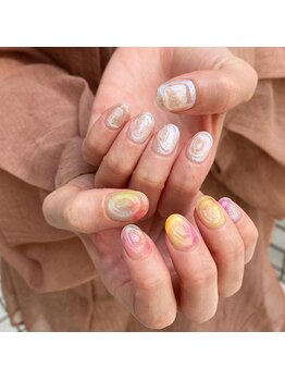ハラジュクネイルズ(harajukunails)/ニュアンスやり放題｜60分