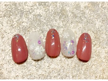 ベーシック ネイルウィザードアカデミー 麻布十番店(Basic×NailWizardAcademy)/12月【毎月厳選トレンド4種】