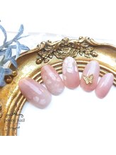 ピオニーネイル(peony nail)/さくらネイル