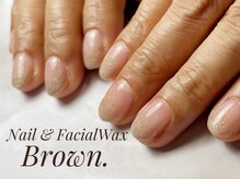 ブラウン(Brown.)/グレージュグラデ