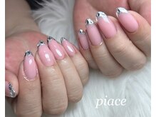 ピアーチェ(Piace)/ガラスフレンチネイル♪