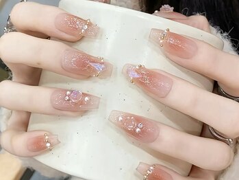 モルフォネイル(Morpho nail)/#ワンホンネイル #モテカワ