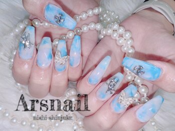 アルスネイル(Ars nail)/タイダイアートネイル