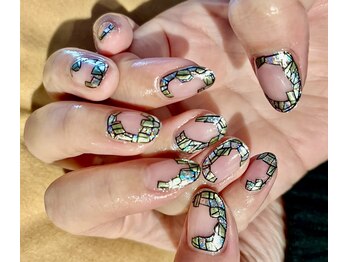 ブランシュ 藤沢(Blanche)/オーダーメイドネイル シルバー