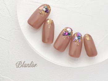 ネイルサロン ブランロール 白金店(Nail Salon Blanl'or)/秋色ビジュー☆