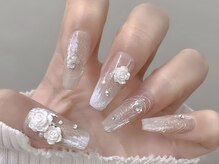 モルフォネイル(Morpho nail)/#ワンホンネイル #モテカワ